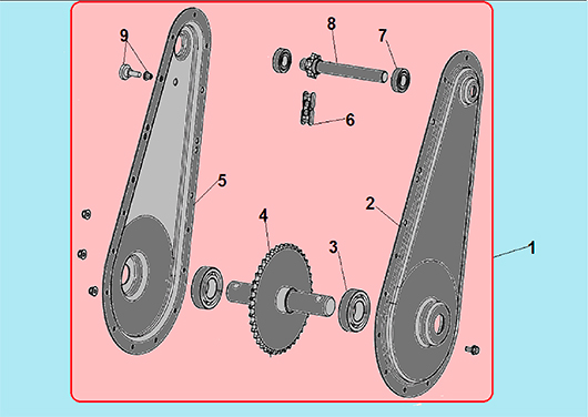 Редуктор для Чемпион ВC 6712