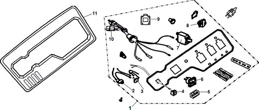 Контрольная панель для Чемпион GG8000