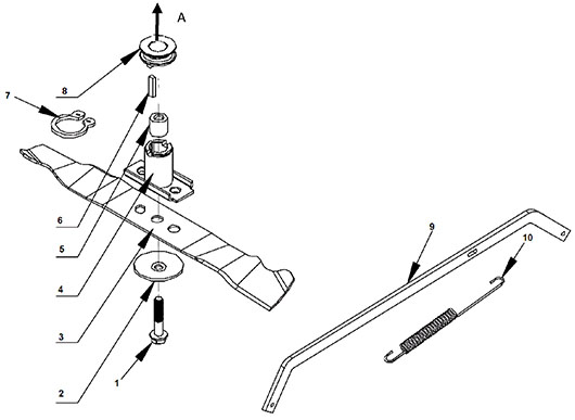 Нож для Чемпион LM4626