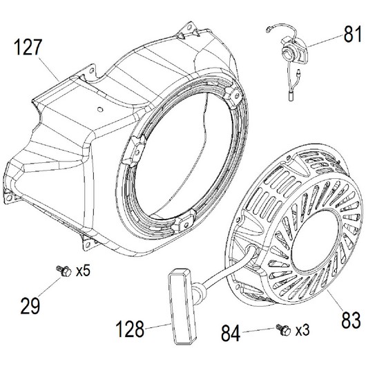 Стартер для Чемпион PC1645RH