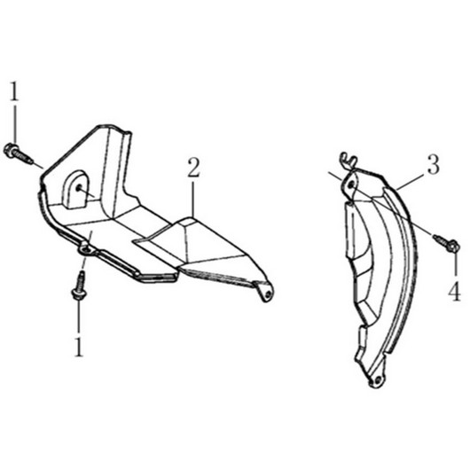 Накладка картера для Чемпион PC6337F