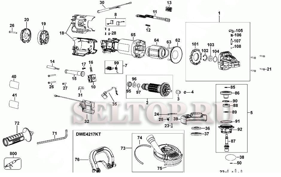 Dewalt dwe4206 shop