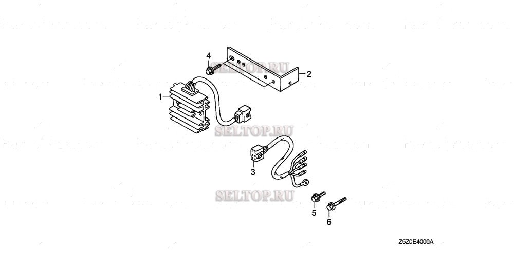 Прочие запчасти (регулятор) для Honda GCV520U SEE4