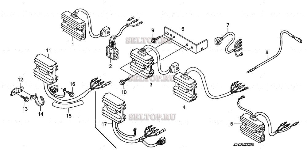 Регулятор для Honda GCV520U SEE4
