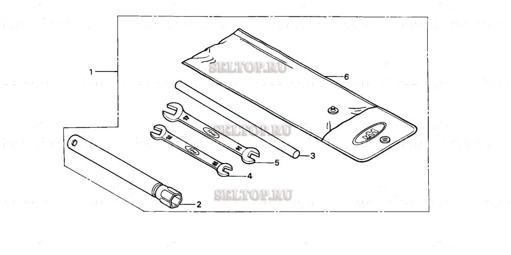 Инструмент для Honda GX110 QXA
