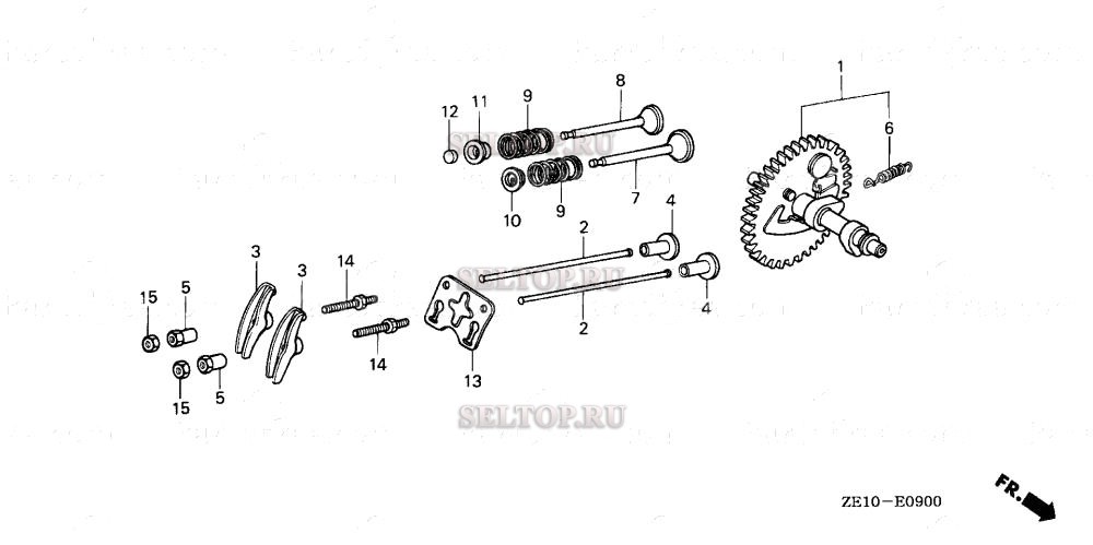 Распредвал для Honda GX140 VX