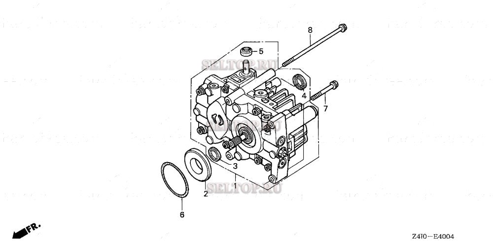 Прочие запчасти (h.s.t.) для Honda GX160U1 QFE4