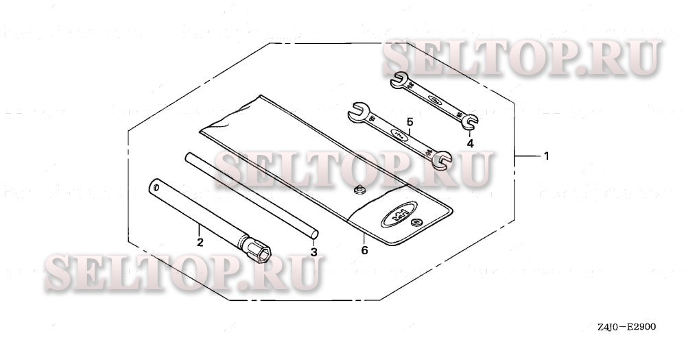Инструмент для Honda GX160U1 VED2