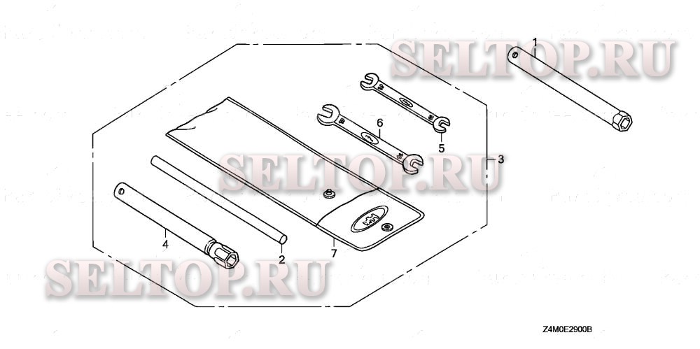 Инструмент для Honda GX160UT1 SXU