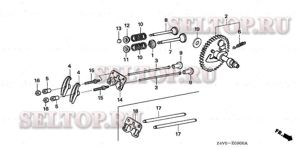 Распредвал для Honda GX200UT QXU
