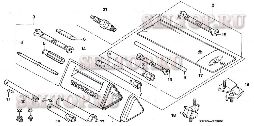 Инструмент (1) для Honda GX270 PA2