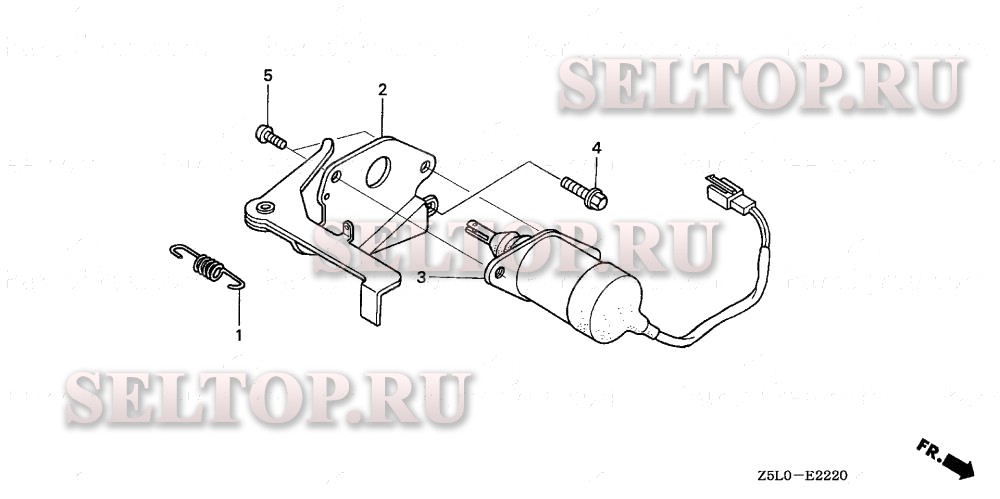 Автоматический дроссель для Honda GX340U1 EDT