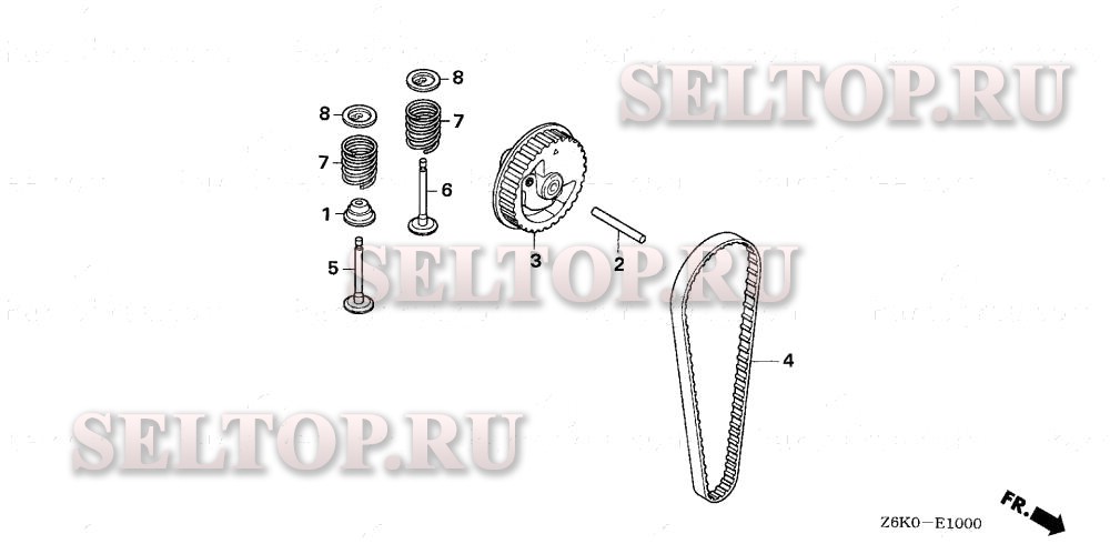 Шкив кулачка для Honda GX35NT ST3