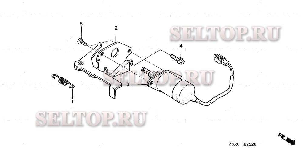 Автоматический дроссель для Honda GX390U1 VMS2