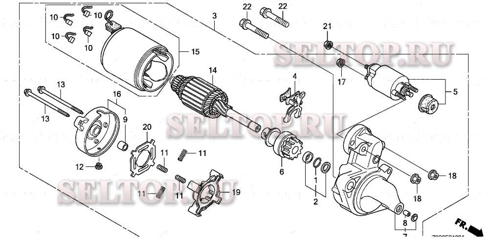 Стартер для Honda GX440IU VDM6
