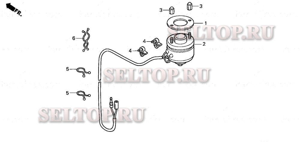 Автоматический дроссель для Honda GX610K1 VD/A