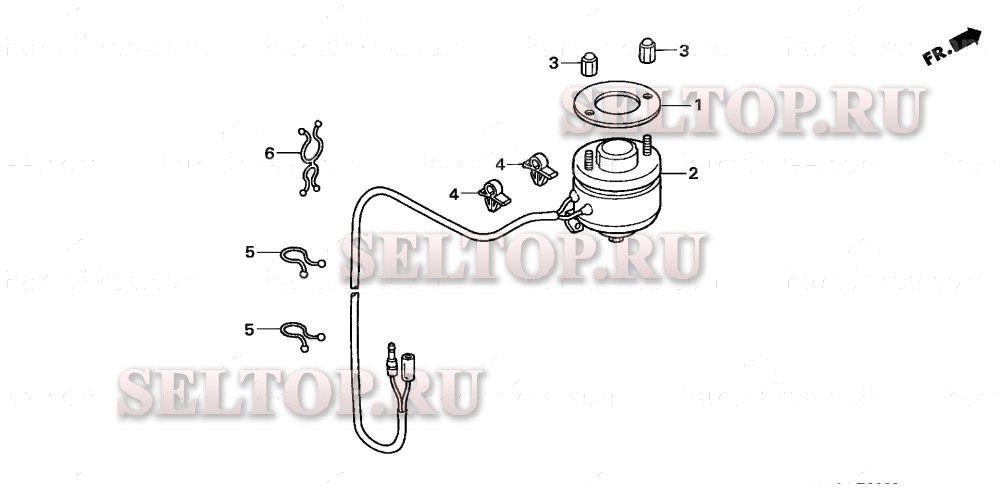 Автоматический дроссель для Honda GX610R1 VZA4