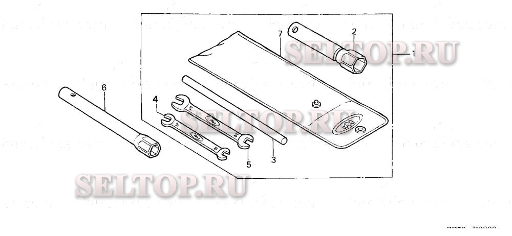 Инструмент для Honda GXV390 DE33