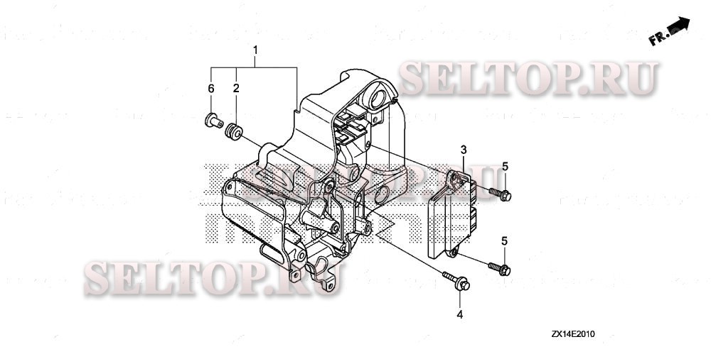 Электронный блок управления для Honda BF115D XA