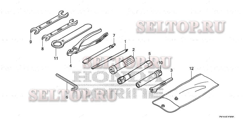 Инструмент для Honda BF115DK1 XA