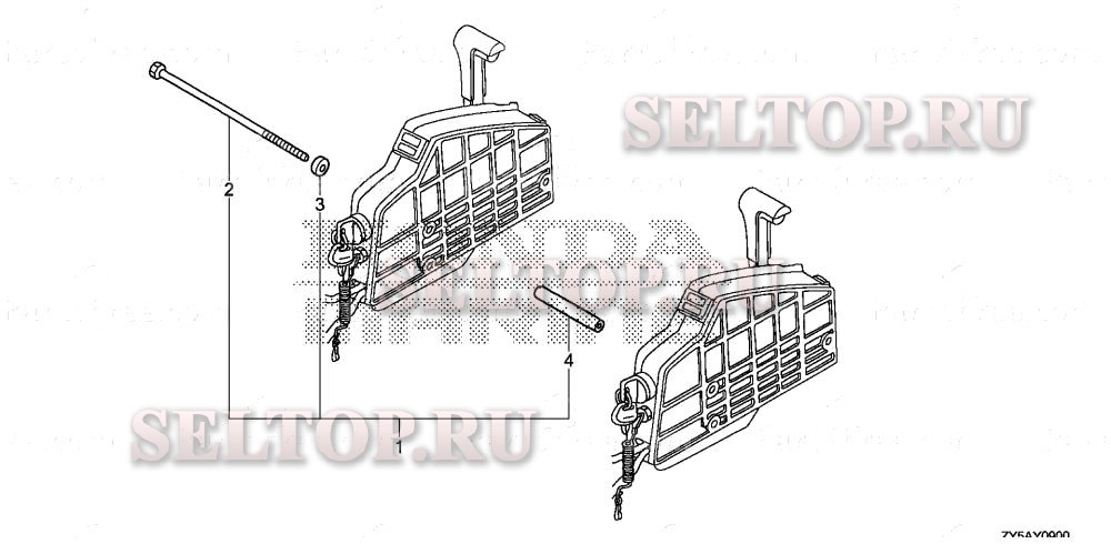 Комплект болтов для Honda BF150AK2 XCA