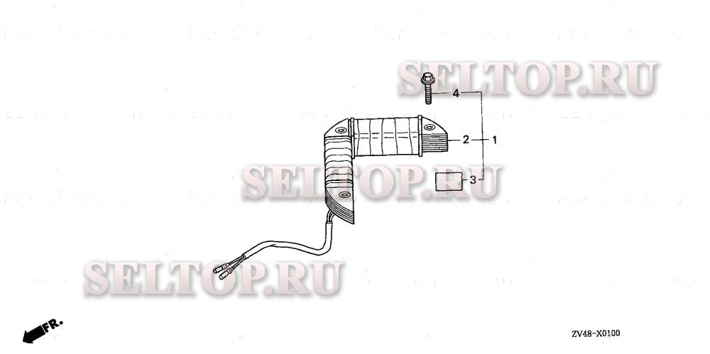 Обмотка возбуждения для Honda BF15A1 SA