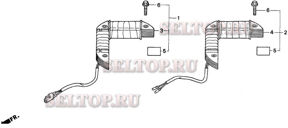Обмотка возбуждения для Honda BF15AM SA
