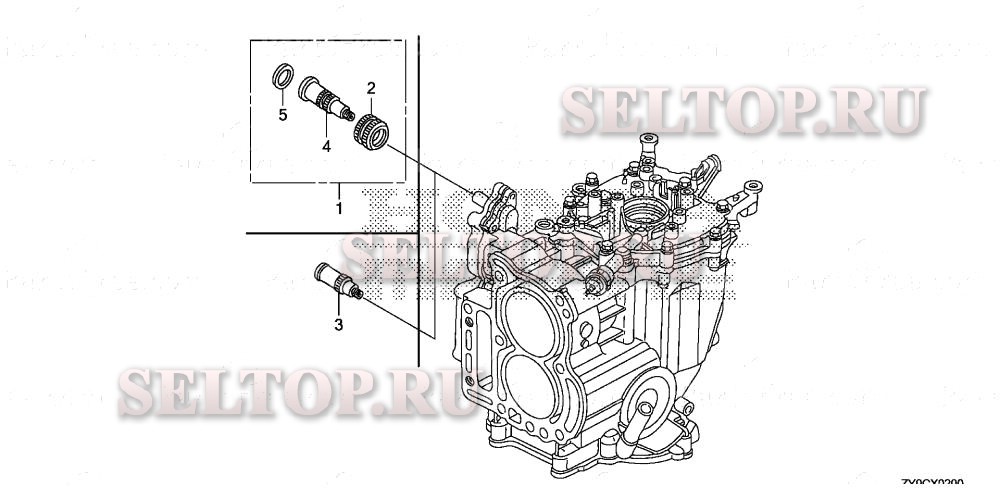 Патрубок шланга для Honda BF15DK3 SHA