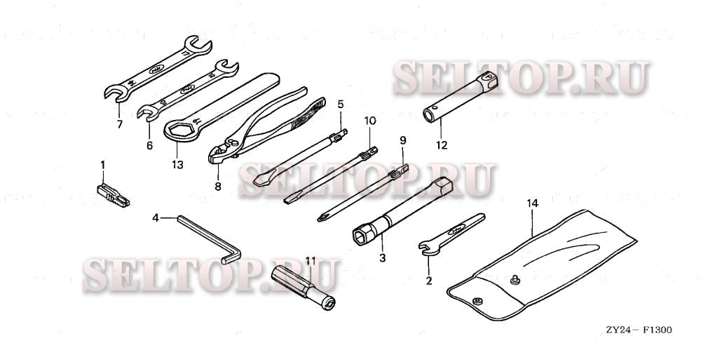 Инструмент для Honda BF200A3 XXA
