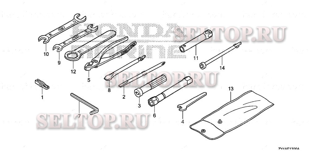 Инструмент для Honda BF200AK3 LA