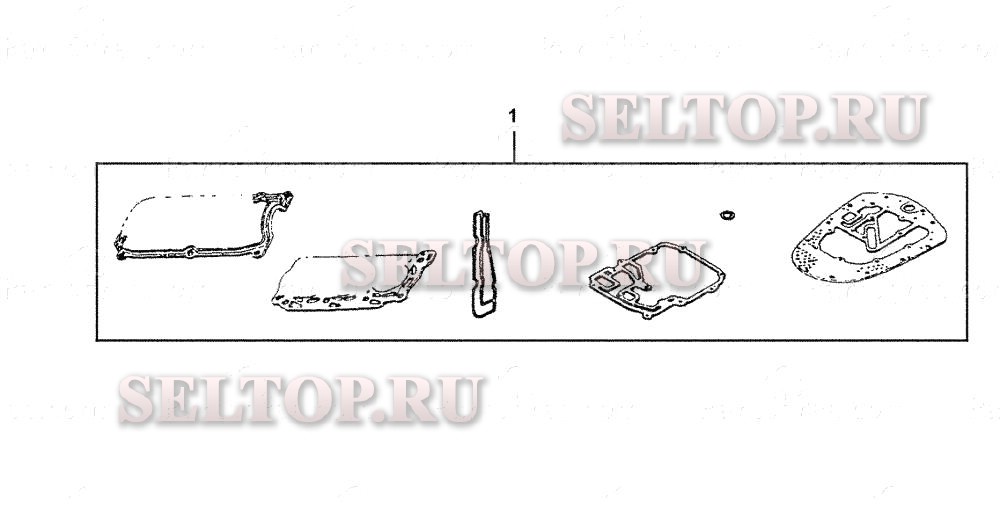 Комплект прокладок (шорт-блок и головка в сборе) для Honda BF50A SRJA