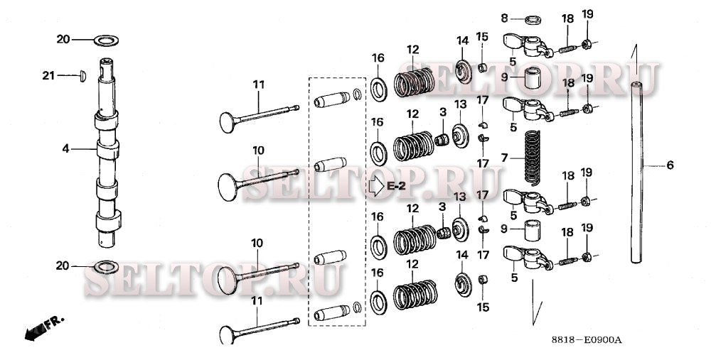 Распредвал для Honda BF8AX SA