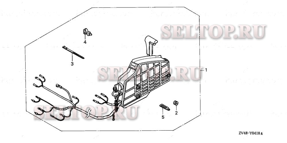 Блок управления set для Honda BF9.9AY XAS