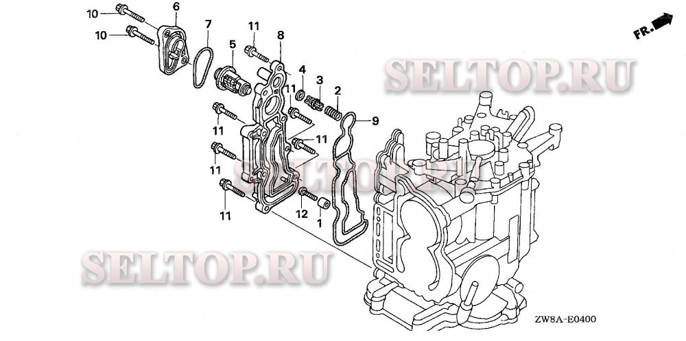 Термостат для Honda BF9.9D5 LRA