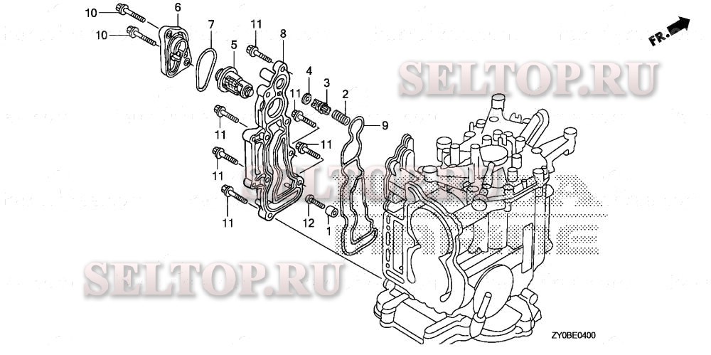 Термостат для Honda BFP20DK0 LRTA
