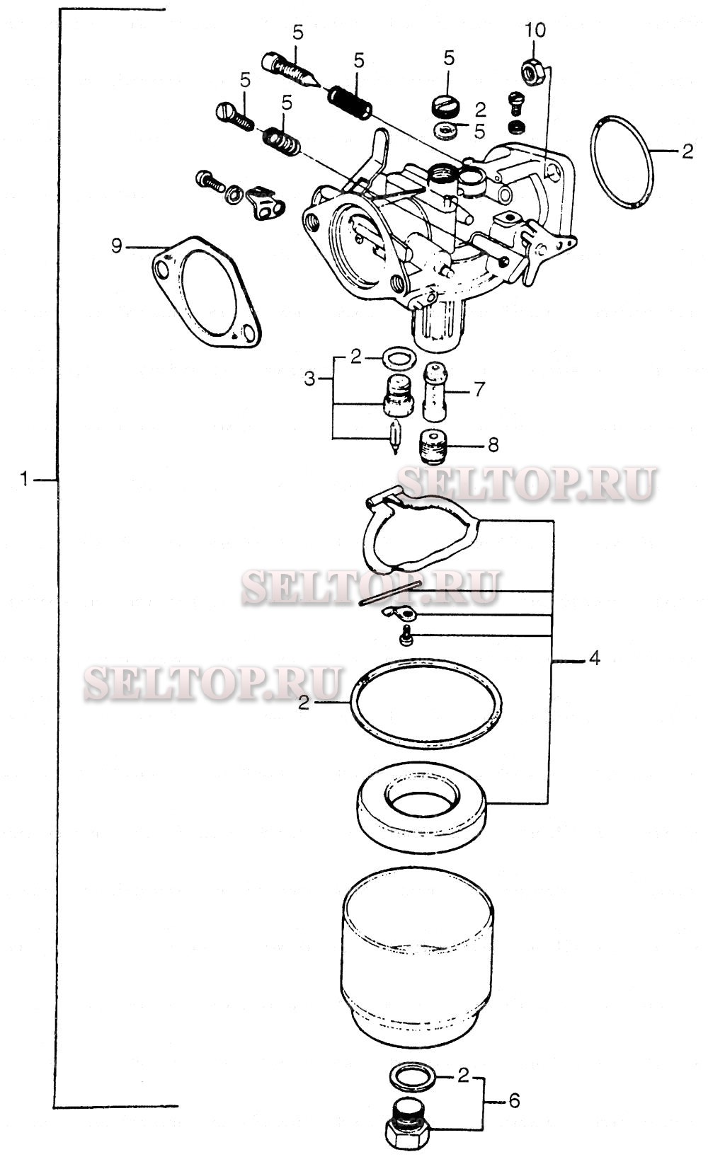 Карбюратор для Honda G42K1 Q
