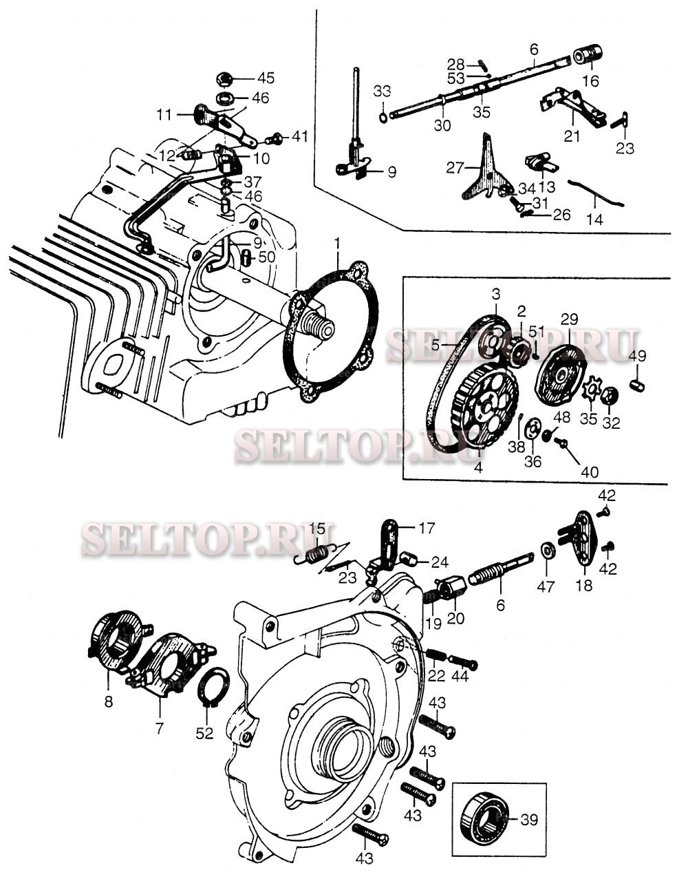 Регулятор для Honda E300 A