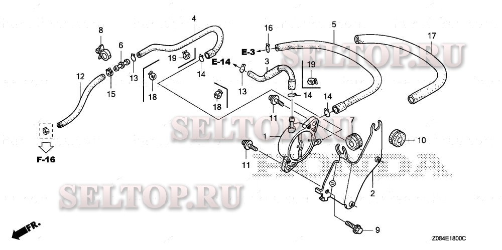Топливный насос для Honda EB11000K1 A/A