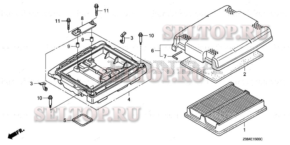 Воздушный фильтр для Honda EB11000K1 AN