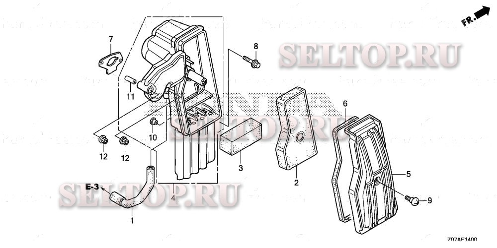 Воздушный фильтр для Honda EB2000I A