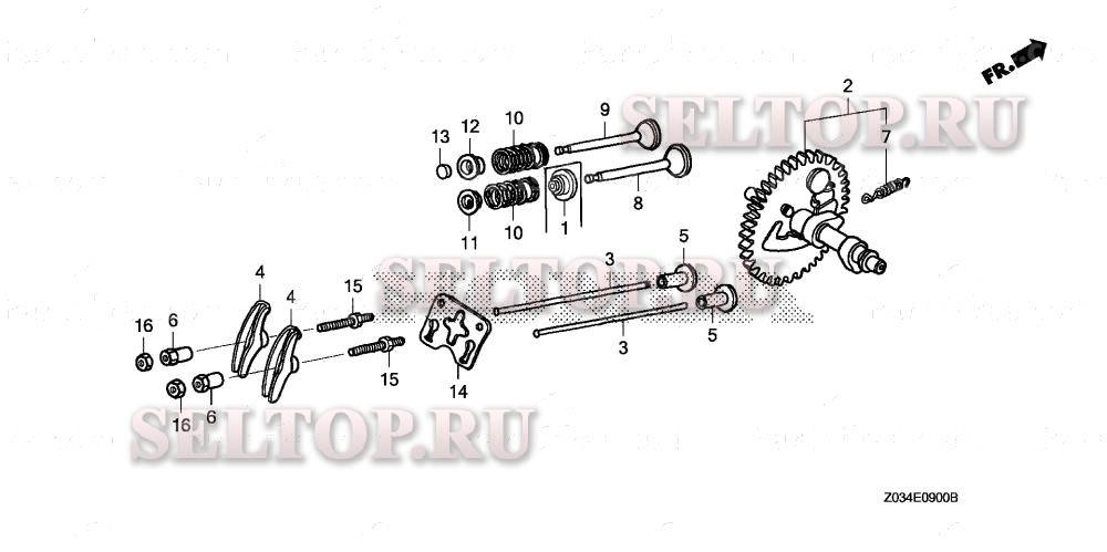 Распредвал для Honda EB3000CK2 A