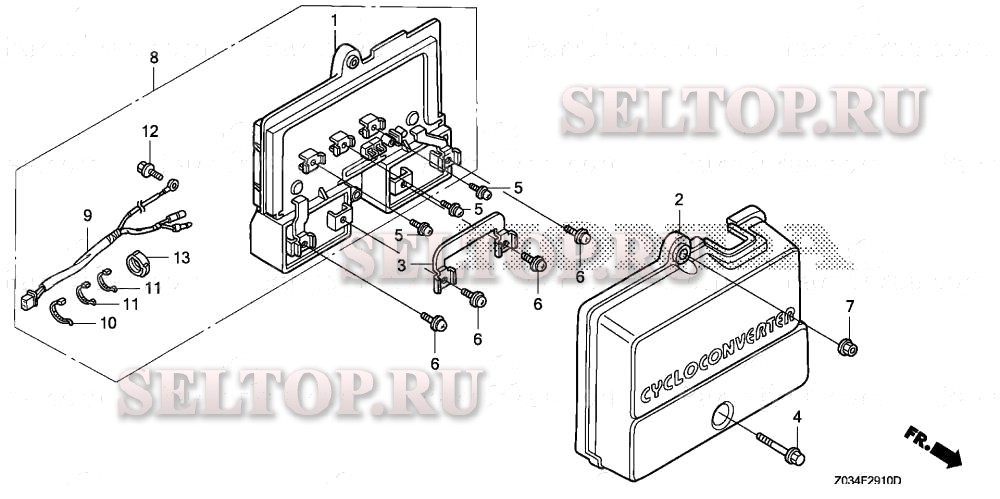 Циклоконвертер для Honda EB3000CK2 A