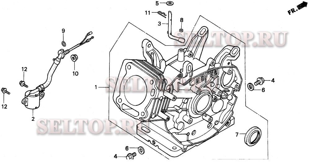 Цилиндр для Honda EB3500X A