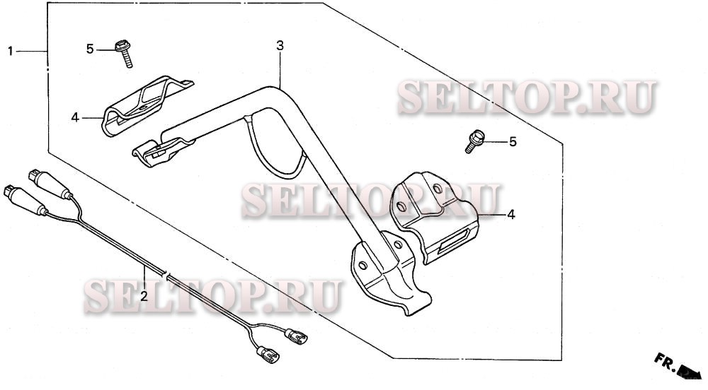 Подвеска (em, eb) для Honda EB3500X A