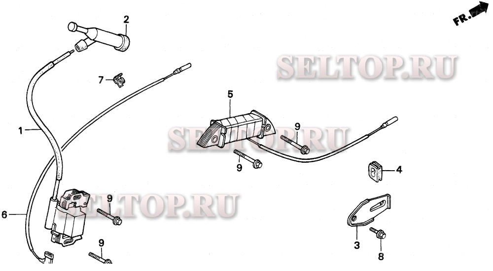 Катушка зажигания для Honda EB3500X A