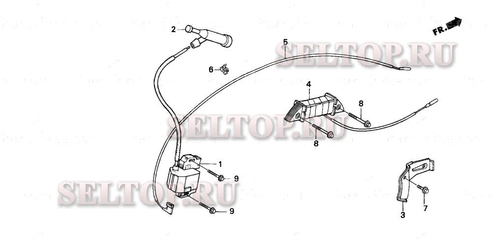 Катушка зажигания для Honda EB5000XK1 AG/C