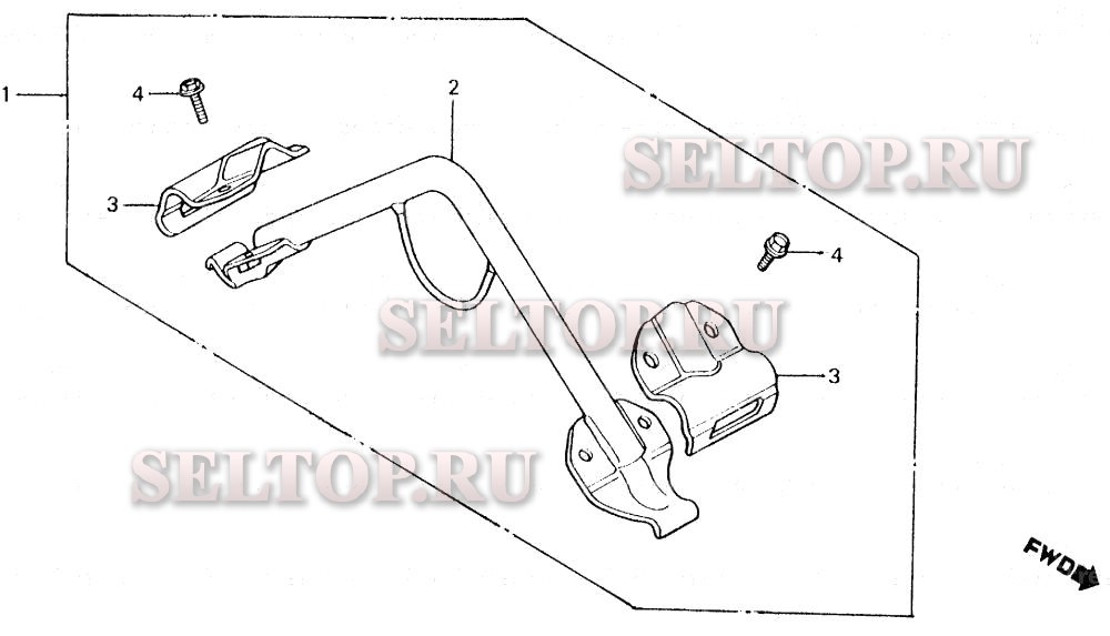 Подвеска для Honda EM3000 A