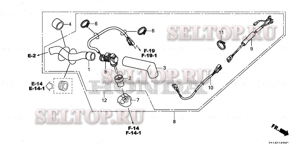 Подогреватель сапуна для Honda EM5000IS AN