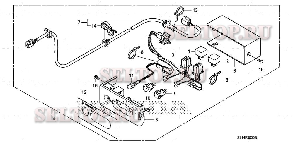 Пульт дистанционного управления для Honda EM5000IS AN