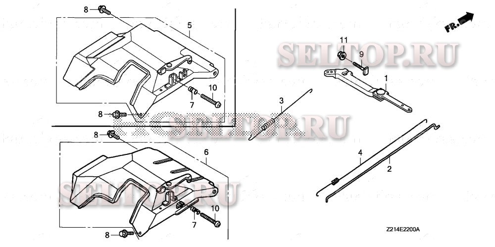 Управление для Honda EM6500SXK1 AC